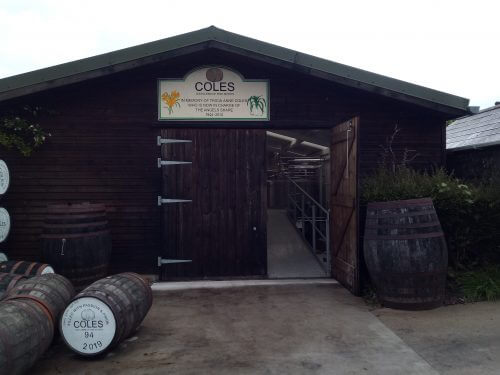 Coles Distillery looking inwards